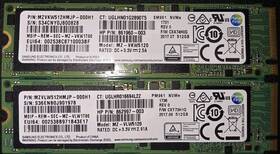 L92334-001 Samsung 2 - 512gb Sm961/pm961 Ssd M.2 Pci-e Nvme Smart Tested 97% 92%