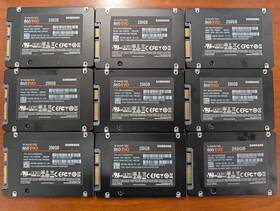 Mz-76e250 Samsung Mk-76e250 Lot Of 9 860 Evo 250gb 2.5 Inch Sata Iii Solid State Ssd - Tested