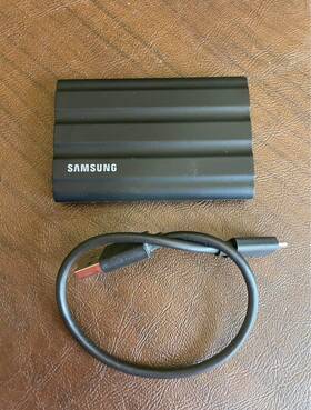 Mu-pc1t0k Samsung Mu-pc1t0k/ww T7 Touch 1tb Portable External Ssd - Black