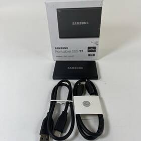 Mu-pc1t0t Samsung T7 Portable 1tb Usb 3.2 External Ssd Mu-pc1t0t/am