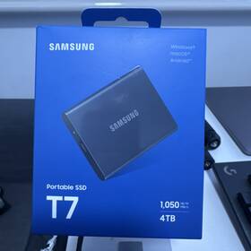 Mu-pc4t0t Samsung Mu-pc4t0t/ww T7 4tb Portable Ssd External Usb 3.2 Gen 2 1050mb/s Titangray
