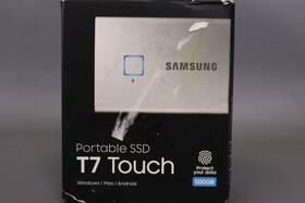 Mu-pc500s Samsung Mu-pc500s/ww - T7 Touch 500gb External Usb 3.2 Gen 2 Portable Ssd Silver