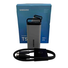 Mu-pm20g Samsung T5 Evo 2tb Usb 3.2 Gen 1 External Solid State Drive - 4509