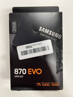 Mz-77e250b Samsung Mz-77e250b/am 870 Evo 250 Gb 2.5 Inch Sata Iii Internal Ssd
