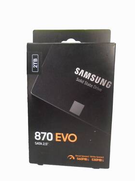 Mz-77e2t0b Samsung Mz-77e2t0b/am Solid State Drive 870 Evo Series 2tb Sata 2.5 Inch Internal Ssd Mz-77e2t0