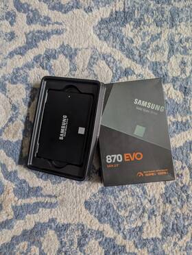 Mz-77e4t0bw Samsung 870 Evo 4tb 2.5 Inch Sata Iii Internal Ssd Mz-77e4t0