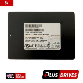 Mz-7km240n Samsung Pack Of 20x 2.5in Sff 240gb Sata Ssd 6gbps 97k Iops 3d Nand Mlc