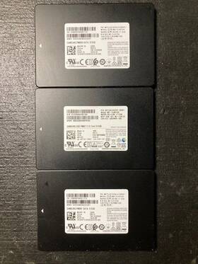 Mz-7ln512d Samsung Mz-7lh512a/mz-7ln512d Lot Of 3 Pm881/871 512gb 2.5 Inch 7mm Sata Ssd Mz-7lh512a Excellent Health