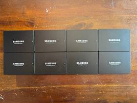 Mz-7lh960n Samsung Lot Of 8 883 Dct 960gb Sata 2.5 Inch Ssd Drives