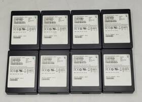 Mz-ils400n Samsung Lot Of 8 Server Ssd Drive 400gb Sas