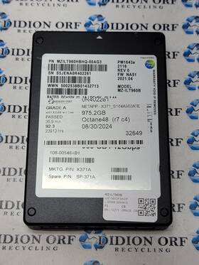 Mz-ilt960b Samsung Intel 960gb 2.5 Inch Sas Ssd Grade A Sku 11271