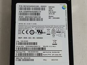 Mz-iws480b Samsung Lot Of 5 Netapp Sm1633 400 Gb Sas 3 2.5 In Solid State Drive