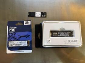Mz-mzv8v1t0 Samsung 3x Nvme Ssds 500 Gb 980 M.2 Ssd 2280 Wd Pc Sn740 Pny 256