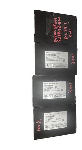 Mzql21t9hcjr-00aaz Samsung Mz-ql21t90 4 Pack-samsung Pm9a3 1.92tb Ssd U.2 Nvme Pcie 4.0