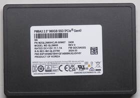 Mz-ql296000 Samsung Pm9a3 960gb 2.5 Inch Pcie Gen4 Nvme Solid State Drive