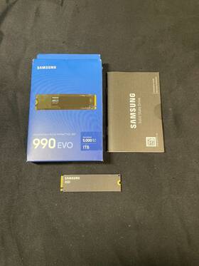 Mz-v9e1t0 Samsung 990 Evo Black 1 Tb Internal Solid State Drive