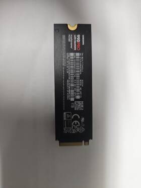 Mz-v9p1t0hldu Samsung 990 Pro With Heatsink 1tb M.2 2280 Pcie Nvme Internal Ssd Black