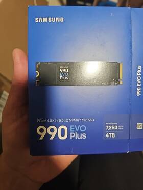 Mz-v9s4t0b Samsung Mz-v9s4t0b/am - 990 Evo Plus 4tb Pcie 5.0 X2 M.2 Internal Ssd