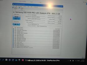 Mz-vap8t0cw Samsung 9100pro 8tb Heatsink Without Ship Fast See Descriptions Below