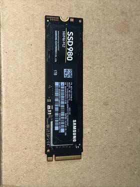 Mz-vbv1t0 Samsung 980 1tb Nvme M.2 2280 Pcie 3.0 Internal Ssd