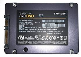 Mz-77q8t0 Samsung Mz77q8t0 870 Qvo 8tb 2.5 Inch Internal Ssd -