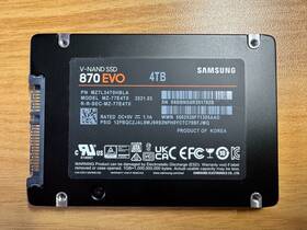 Mz7l34t0hbla Samsung V-nand 870 Evo 4tb Sata Iii 6gbps 2.5 Ssd Mz-77e4t0 Tested