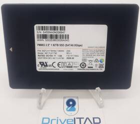 Mz7lh1t9hmlt Samsung Pm883 1.92tb 6g Sata 2.5 Inch Sff Ssd Solid State Mz-7lh1t90