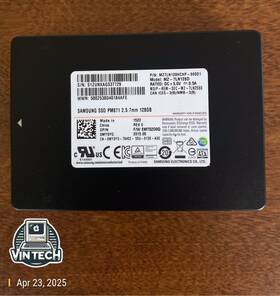 Mz7pd128hcfv-000h7 Samsung Lot Of 5 Drives - 128gb 2.5 Inch Sata Ssd Solid State Drive
