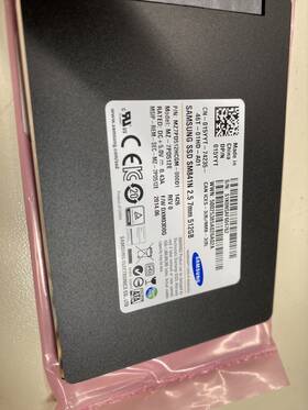 Mz7pd512hcgm-000d1 Samsung 512gb 2.5 Inch Ssd Solid State Drive 15yyt