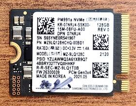 Mz9lq128hchq-00bd1 Samsung Genuine Mz-9lq128c Windows 11 128gb Solid State Drive