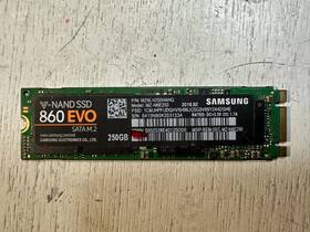Mznlh250hahq Samsung 860 Evo Sata 250gb M.2 2280 Ssd