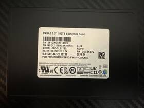 Mzql21t9hcjr-00a07 Samsung Pm9a3 1.92tb Internal 2.5ftft Pcie Nvme Ssd