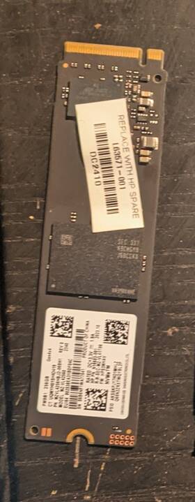 Mzvl21tohclr-00bl2 Samsung Pm9b1 Pcie 4.0 Nvme M.2 Ssd Oem/hp Pn N16685-001 - 256gb