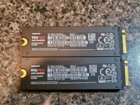 Mzvl72t0hbld Samsung 990 Pro 2tb M.2 Nvme Internal Ssd With Heatsink - Black