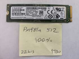 Mzvlb512hbjq-000h1 Samsung New Pm981a 512gb Ssd M.2 Nvme 970 Evo Plus Oem Mzvlb512hbjq 100% Life