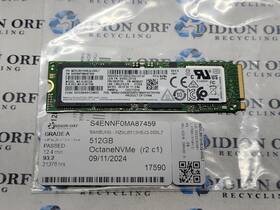 Mzvlb512hbjq-000l7 Samsung 512gb M.2 Nvme Ssd Grade A Sku 12318