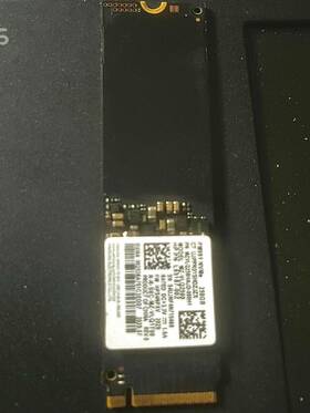 Pm991 Samsung 256gb Internal M.2 Solid State Drive. Works Great