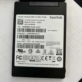 Sd8tb8u-512g-1122 San Disk Sandisk X400 512gb Sata 6gbps 2.5 Inch 2.0 Ssd 512 500