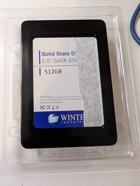 W2ss512g1ta Sandforce Wintec 512gb Ssd 2.5 Inch Sata Solid State Drive 100% Health
