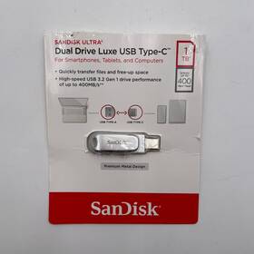 Sdddc4-1t00-gam46 Sandisk 619659195861 1tb Ultra Dual Drive Luxe Usb Type-c - Up To 400mb/s