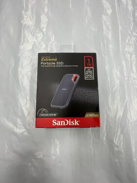 Sdssde61-1t00-aw25 Sandisk 619659198763 1tb Extreme Portable External Ssd -free Ship
