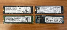 932311-01 Sandisk Lot Of 4 256gb Ssd M.2 Sata Nvme Samsung Pm9a1 Pm981 Wd Sn720 Kioxia
