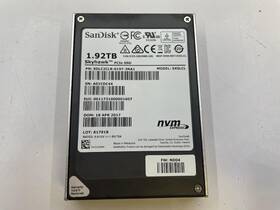 Sdlc2clr-019t-3na1 Sandisk Corp Skyhawk 1.92tb Nvme Pcie 3.0x4 U.2 2.5 Inch Sas Ssd