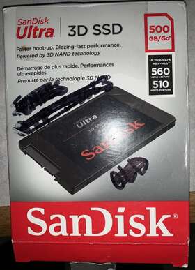 Dh3-500g-g26 Sandisk Ultra 500gb 3d Ssd Up To 560mb/s