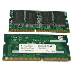 Md2241-d128-v3 Sandisk Lot Of 2- Products M-systems Diskonchip Dimm Plus Ver. 5