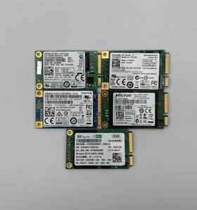 Msata-256gb-lotx5-mix Sandisk Micron Samsung Sk Hynix Lite-on Lot Of 5 256gb Msata Ssd Mixed Brands Tested Ready For Use 60 Days Warranty