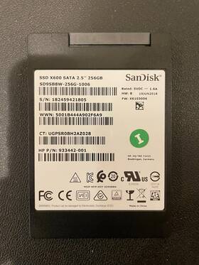 Sd9sb8w-256g-1006 Sandisk Pr03x X600 256gb 2.5 Inch Sata Ssd