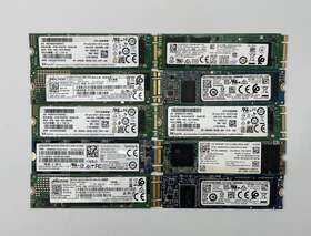 Sandisk Samsung Micron Lite-on Toshiba Sk Hynix Models-512gb-50 Lot M.2 And 2.5 Ssd 256gb 512gb 1tb Nvme Sata Mixed Brand - Wiped Tested