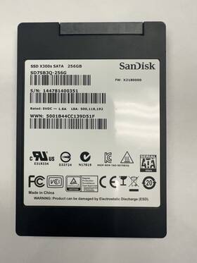 Sd7sb3q-256gb Sandisk X300s 256gb Sata 2.5 Inch Sd7sb3q-256g- Solid State Drive