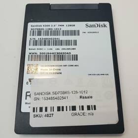 Sd7sb6s-128-1012 Sandisk 128gb 2.5 Inch Sata Internal Ssd Grade A